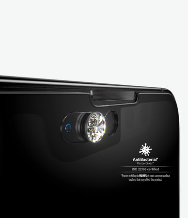 PanzerGlass - Tvrzené sklo Case Friendly CamSlider Swarovski AB pro iPhone 13 Pro Max, černá