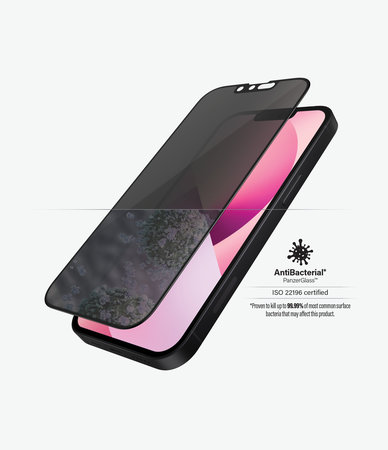 PanzerGlass - Tvrzené Sklo Case Friendly Privacy AB pro iPhone 13 mini, černá