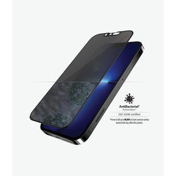PanzerGlass - Tvrzené Sklo Case Friendly Privacy AB pro iPhone 13 Pro Max a 14 Plus, black