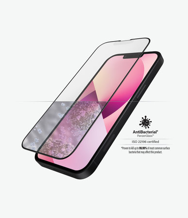PanzerGlass - Tvrzené Sklo Case Friendly Anti-Glare AB pro iPhone 13 mini, black