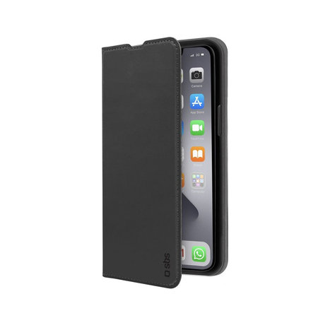 SBS - Pouzdro Book Wallet Lite pro iPhone 13, černá
