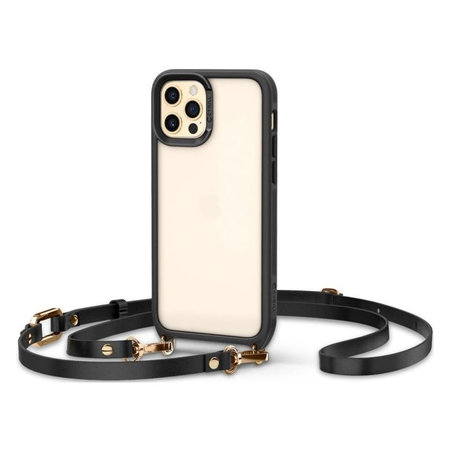 Spigen - Pouzdro Cyrill Classic Charm pro iPhone 12/12 Pro, černá