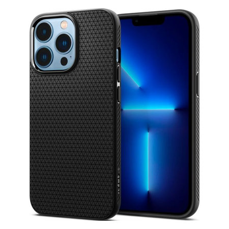 Spigen - Pouzdro Liquid Air pro iPhone 13 Pro Max, černá