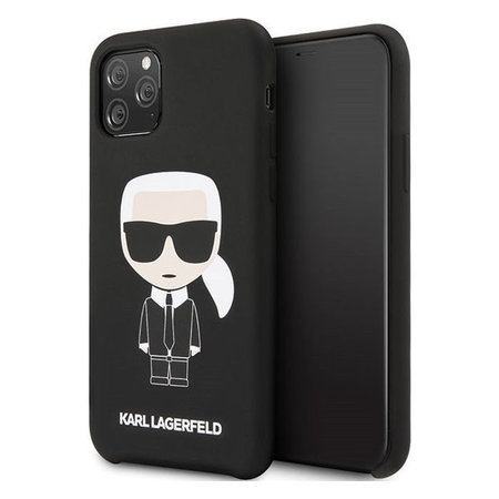Karl Lagerfeld - Pouzdro Iconic pro iPhone 11 Pro, černá