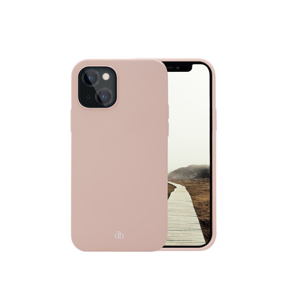 dbramante1928 - Monaco case for iPhone 13 mini, pink sand