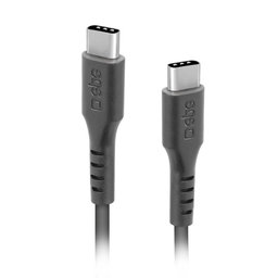 SBS - USB-C / USB-C Kabel (3m), černá