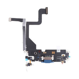 Apple iPhone 13 Pro - Nabíjecí Konektor + Flex Kabel (Blue)
