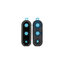 OnePlus Nord CE 5G - Rám Sklíčka Zadní Kamery (Silver Ray) - 1071101095 Genuine Service Pack