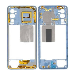 Samsung Galaxy M52 5G M526B - Středový Rám (Light Blue) - GH98-46916B Genuine Service Pack