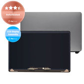 Apple MacBook Pro 15" A1990 (2018 - 2019) - LCD Displej + Přední Sklo + Kryt (Space Gray) Refurbished