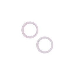 Apple iPhone 13, 13 Mini - Rám Sklíčka Zadní Kamery (Pink) - 2ks
