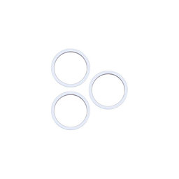 Apple iPhone 13 Pro, 13 Pro Max - Rám Sklíčka Zadní Kamery (Blue) - 3ks