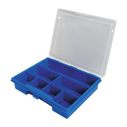 Organizér - 7 Přihrádek - 178mm x 145 x 36 (Modrý)