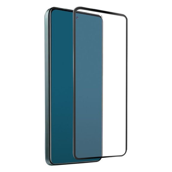 SBS - Tvrzené sklo Full Cover pre Xiaomi Redmi Note 11 Pro, Note 11 Pro 5G a Poco X4 Pro, černá
