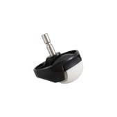 Xiaomi Mi Robot Vacuum Mop (Mijia 1C), 2 (Mijia 2C), Mijia 1S, Roborock S5, S5 Max, S6 MaxV, S6 Pure - Přední Kolečko (Černý)