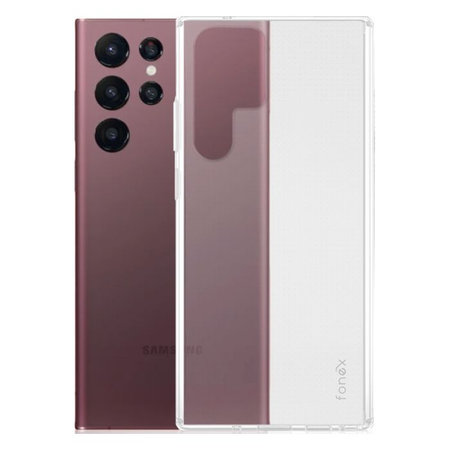Fonex - Pouzdro Invisible pro Samsung Galaxy S22 Ultra, transparentná