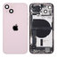 Apple iPhone 13 - Zadní Housing s Malými Díly (Pink)