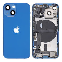 Apple iPhone 13 Mini - Zadní Housing s Malými Díly (Blue)