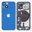 Apple iPhone 13 Mini - Zadní Housing s Malými Díly (Blue)