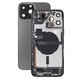Apple iPhone 13 Pro Max - Zadní Housing s Malými Díly (Graphite)