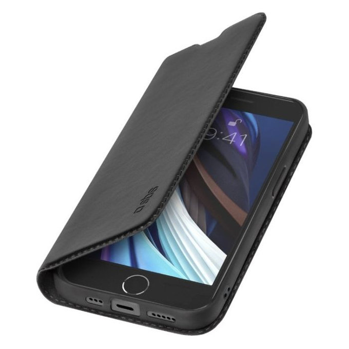 SBS - Pouzdro Book Wallet Lite pro iPhone 7, 8, SE 2020 a SE 2022, černá