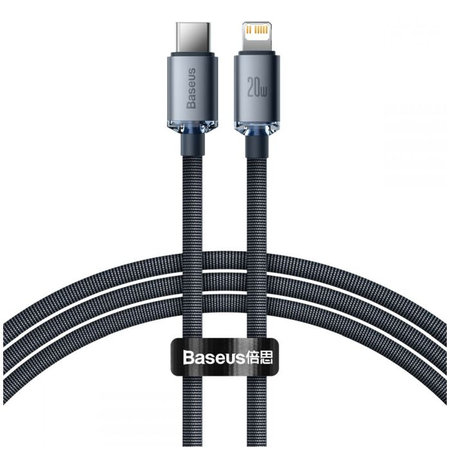 Baseus - Lightning / USB-C Kabel (1.2m), černá