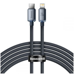 Baseus - Lightning / USB-C Kabel (2m), černá