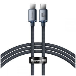 Baseus - USB-C / USB-C Kabel (1.2m), černá
