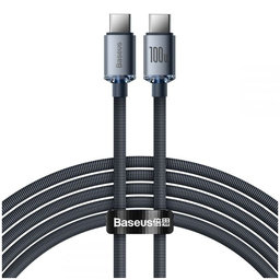 Baseus - USB-C / USB-C Kabel (2m), černá