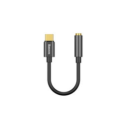 Baseus - Adaptér USB-C / 3.5mm Jack, černá