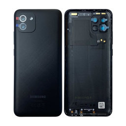 Samsung Galaxy A03 A035G - Bateriový Kryt (Black) - GH81-21661A Genuine Service Pack