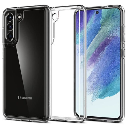 Spigen - Pouzdro Ultra Hybrid pro Samsung Galaxy S21 FE, transparentná