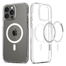 Spigen - Pouzdro Ultra Hybrid s MagSafe pro iPhone 13 Pro Max, bílá