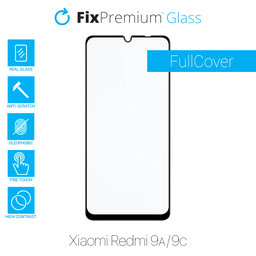 FixPremium FullCover Glass - Tvrzené sklo pro Xiaomi Redmi 9A a 9C