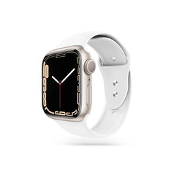Tech-Protect - Řemínek Iconband pro Apple Watch 4, 5, 6, 7, SE (38, 40, 41mm), white