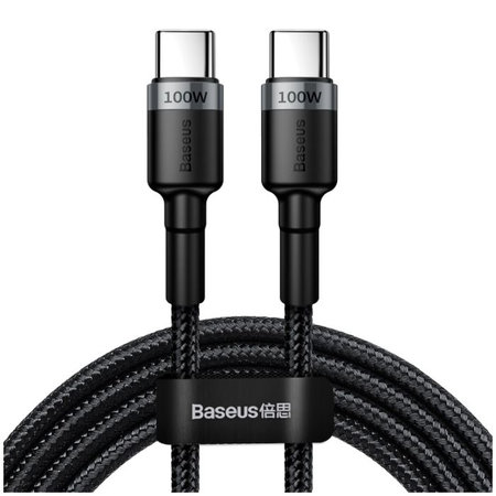 Baseus - USB-C / USB-C Kabel (2m), černá