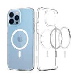 Spigen - Pouzdro Ultra Hybrid s MagSafe pro iPhone 13 Pro, bílá
