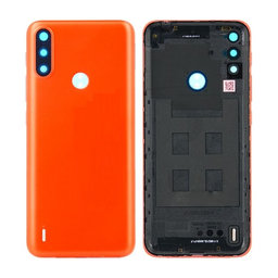 Motorola Moto E7 Power, E7i Power - Bateriový Kryt (Coral Red) - 5S58C18232, 5S58C18263 Genuine Service Pack