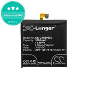 Baterie pro Caterpillar CAT S60, 3500mAh, Li-Pol, 3.85 V, APP-12F-F5757I-CGX-111, HQ