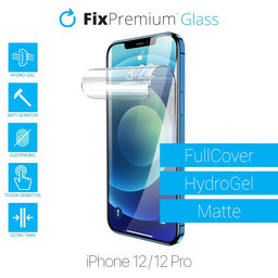 FixPremium HydroGel Matte - Ochranná Fólie pro iPhone 12 a 12 Pro