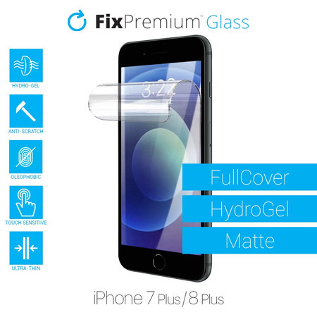 FixPremium HydroGel Matte - Ochranná Fólie pro iPhone 7 Plus a 8 Plus
