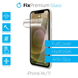 FixPremium HydroGel Anti-Spy - Ochranná Fólie pro iPhone XR a 11