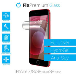 FixPremium HydroGel Anti-Spy - Ochranná Fólie pro iPhone 6, 6s, 7, 8, SE 2020 a SE 2022