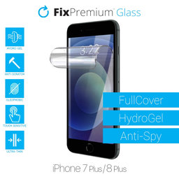 FixPremium HydroGel Anti-Spy - Ochranná Fólie pro iPhone 7 Plus a 8 Plus