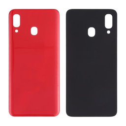 Samsung Galaxy A20 A205F - Bateriový Kryt (Red)