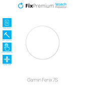 FixPremium Watch Protector - Tvrzené sklo pro Garmin Fenix 7S