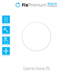 FixPremium Watch Protector - Tvrzené sklo pro Garmin Fenix 7S