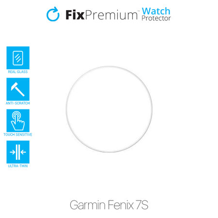 FixPremium Watch Protector - Tvrzené sklo pro Garmin Fenix 7S