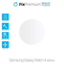 FixPremium Watch Protector - Tvrzené sklo pro Samsung Galaxy Watch 4 40mm