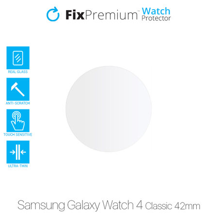 FixPremium Watch Protector - Tvrzené sklo pro Samsung Galaxy Watch 4 Classic 42mm